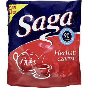 Saga - jedna z najpopularniejszych herbat śniadaniowych w kraju