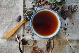 herbatki na sen - świeżo parzona herbata